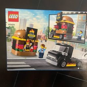 LEGO® City Burger Truck toy playset.